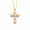 Dainty Sparkle Cross Necklace
