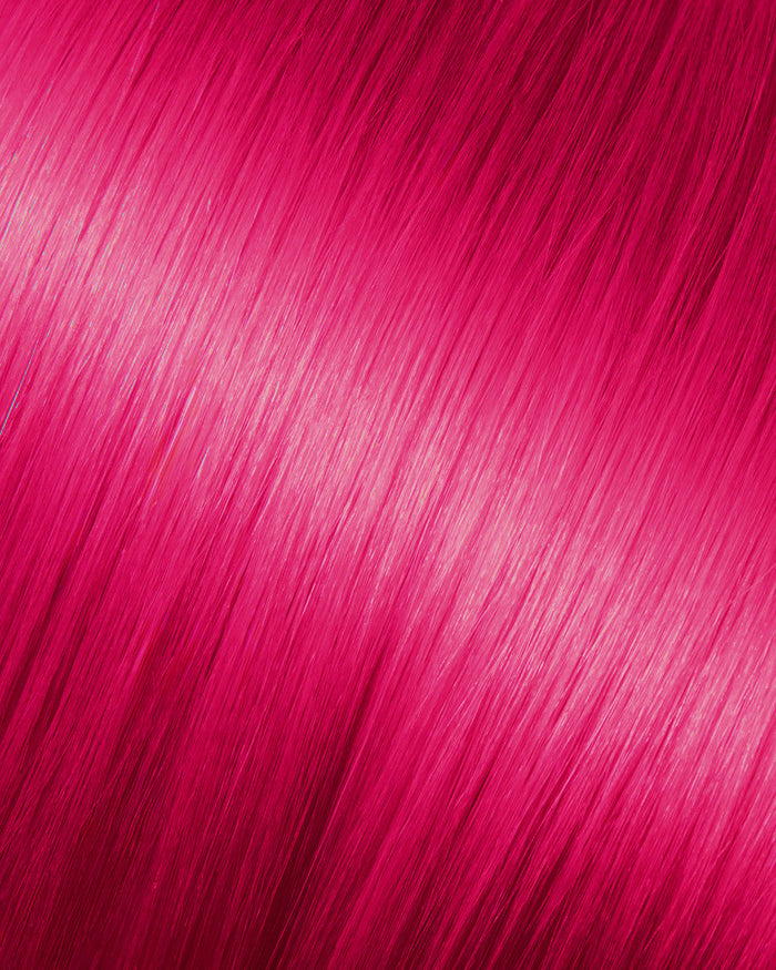 Babe Fusion Keratin Tip Hair Extensions 18" Remy Human Hair, DK Fuxia Pamela
