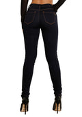 Dark Denim Skinny Jeans by The House of Stylez