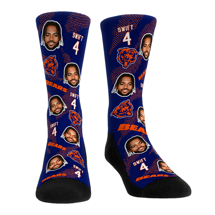 D'Andre Swift - Chicago Bears - Football Guy by Rock 'Em Socks