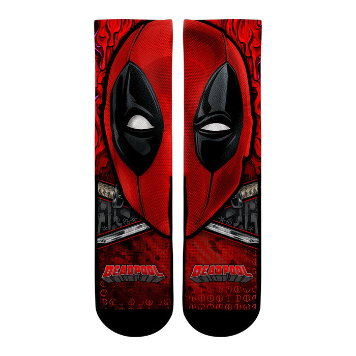 Deadpool - Split Face by Rock 'Em Socks