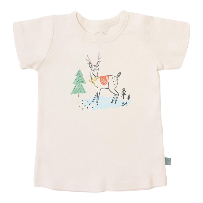 graphic tee | christmas deer by Finn + Emma