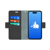 iPhone 15 EMF Blocking Wallet Case with 5G Radiation Protection