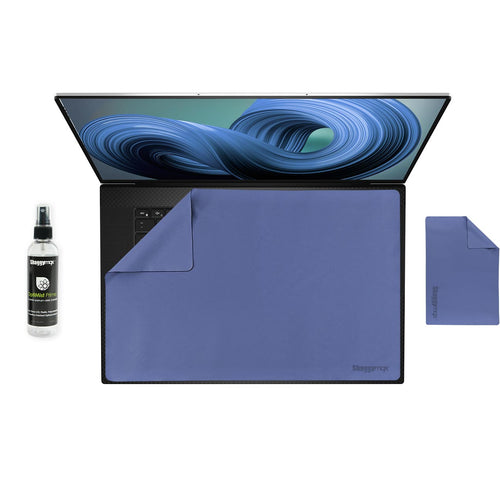 Dell XPS 17 Microfiber Screen Protector Keyboard Cover & Cleaning Kit UnderWare Pac by ShaggyMax