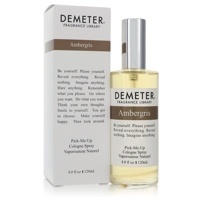 Demeter Ambergris by Demeter Pick Me Up Cologne Spray (Unisex) 4 oz for Men by Avera Group