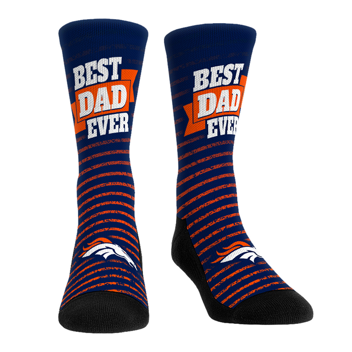 Denver Broncos - Best Dad Ever by Rock 'Em Socks