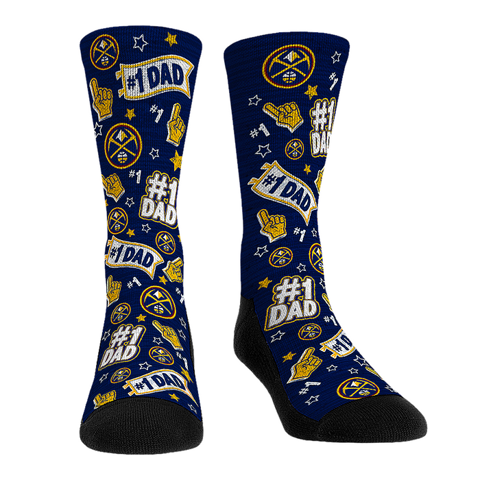 Denver Nuggets - #1 Dad by Rock 'Em Socks