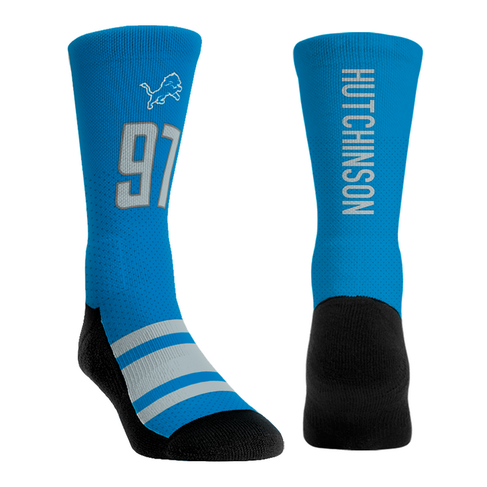 Aidan Hutchinson - Detroit Lions - Jersey (Blue) by Rock 'Em Socks