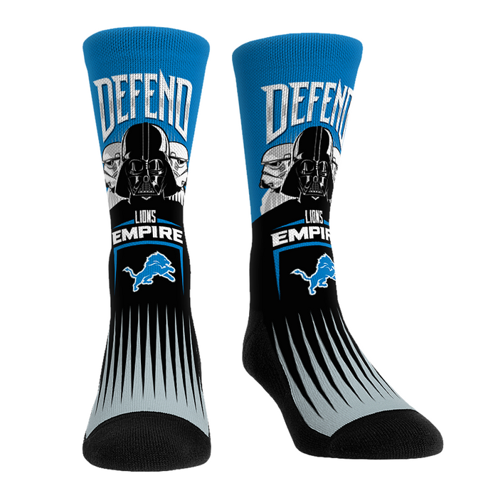 Detroit Lions - Star Wars - Defend The Empire by Rock 'Em Socks