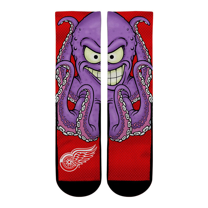 Detroit Red Wings - Split Face Mascot by Rock 'Em Socks