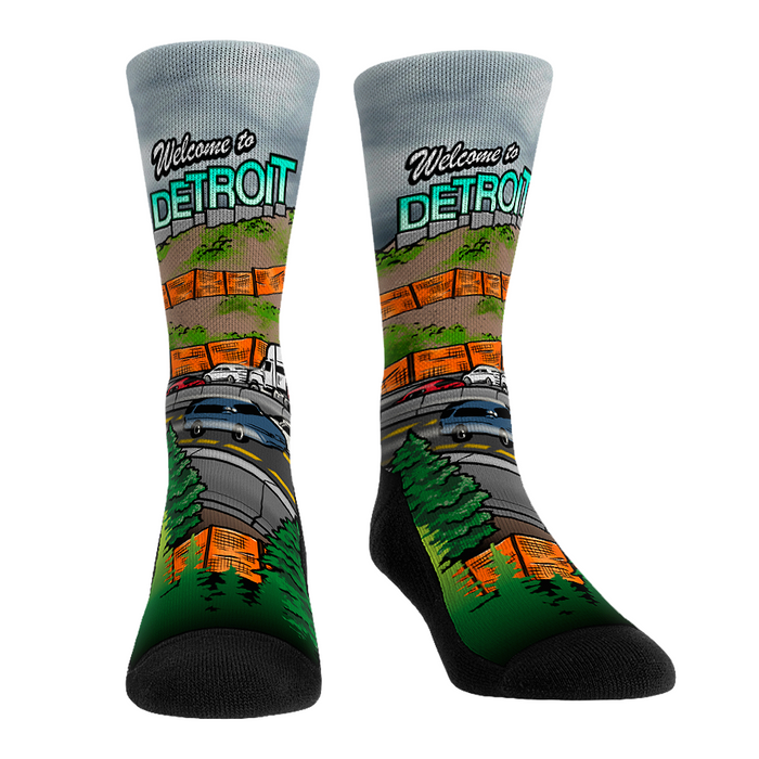 Detroit Sign by Rock 'Em Socks