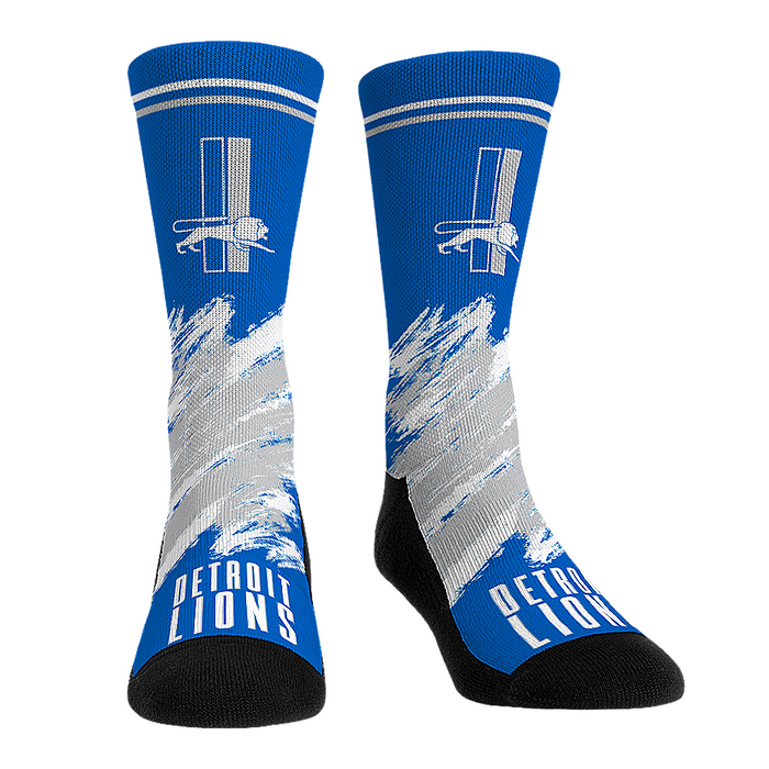 Detroit Lions - Throwback Paint by Rock 'Em Socks