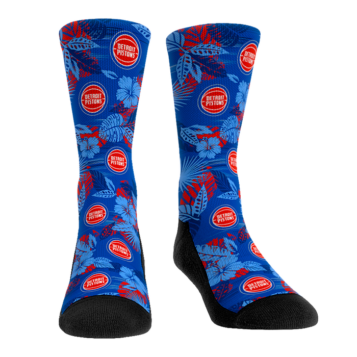 Detroit Pistons - Floral by Rock 'Em Socks