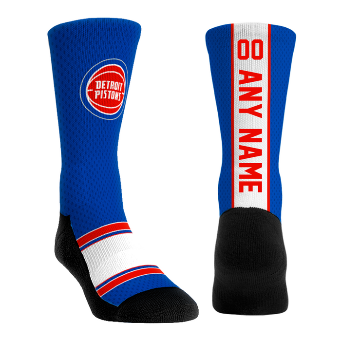 Detroit Pistons - Custom Jersey by Rock 'Em Socks