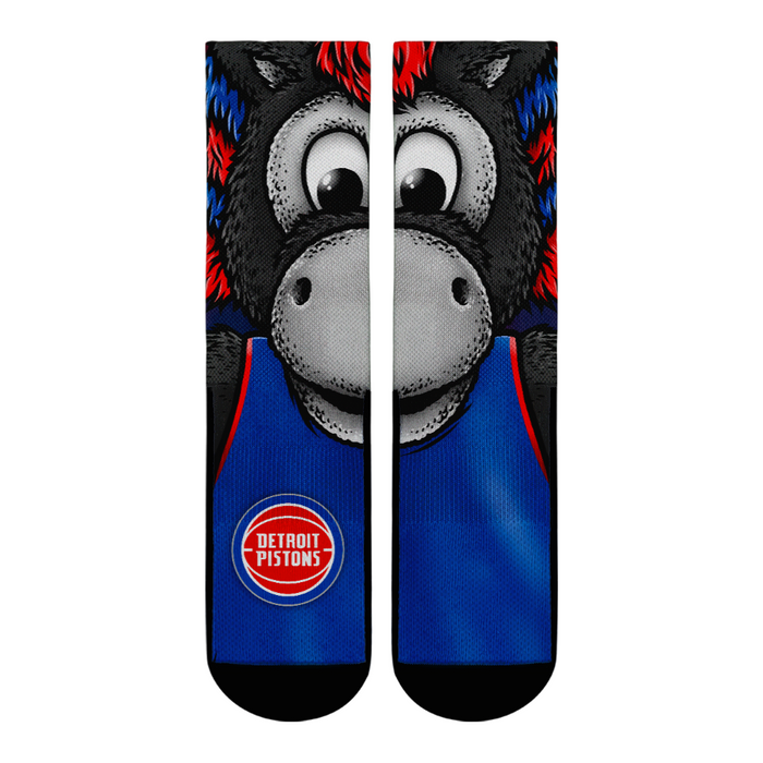 Detroit Pistons - Split Face Mascot by Rock 'Em Socks