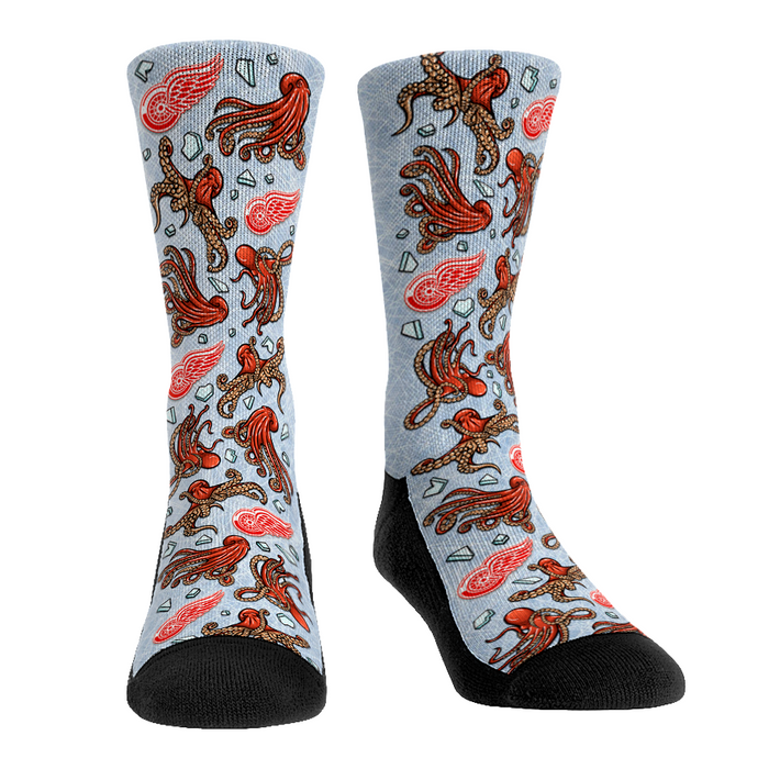 Detroit Red Wings - Ice Octopus by Rock 'Em Socks