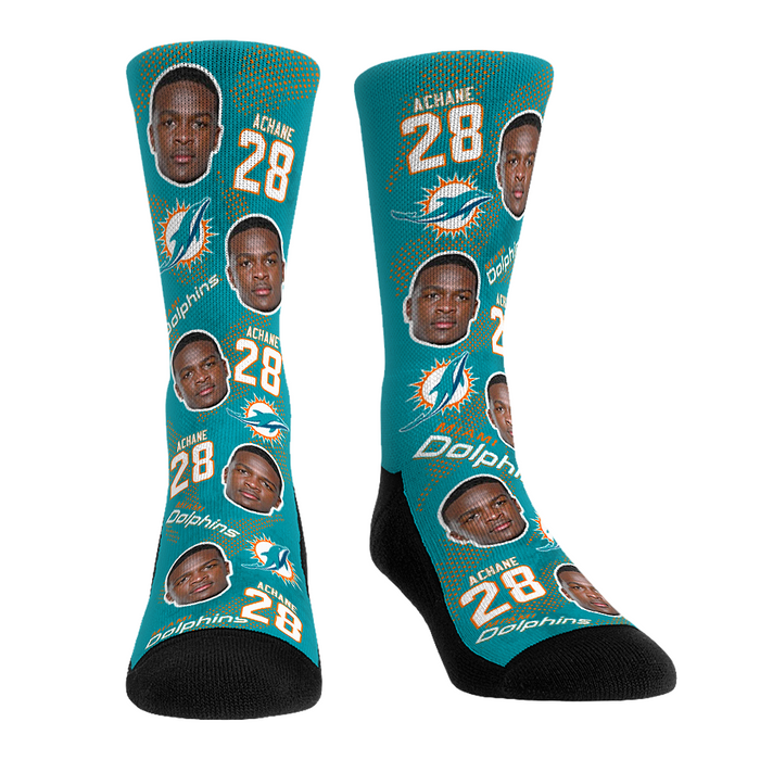 Devon Achane - Miami Dolphins - Football Guy by Rock 'Em Socks