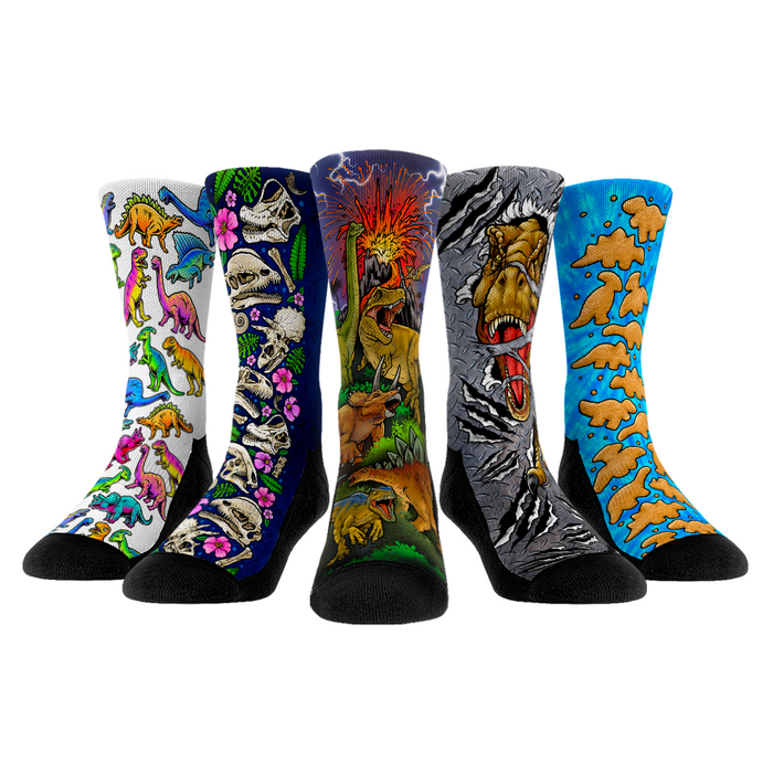 Dinosaurs 5-Pack by Rock 'Em Socks