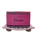 Natural Goat Milk Soap | Exfoliating Cranberry-Seed Scrub | Divine - Musky Floral Scent by Fern Valley Soap