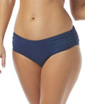 Coco Reef Ruched Hipster Bikini Bottoms, Size Small by Vanessa Jane