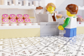 Parlor Doughnuts Tile Flooring (2x2 Tile) by B3 Customs