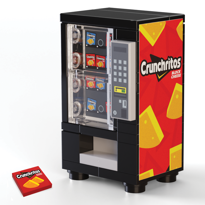 Crunchitos Snack Minifig Vending Machine by B3 Customs