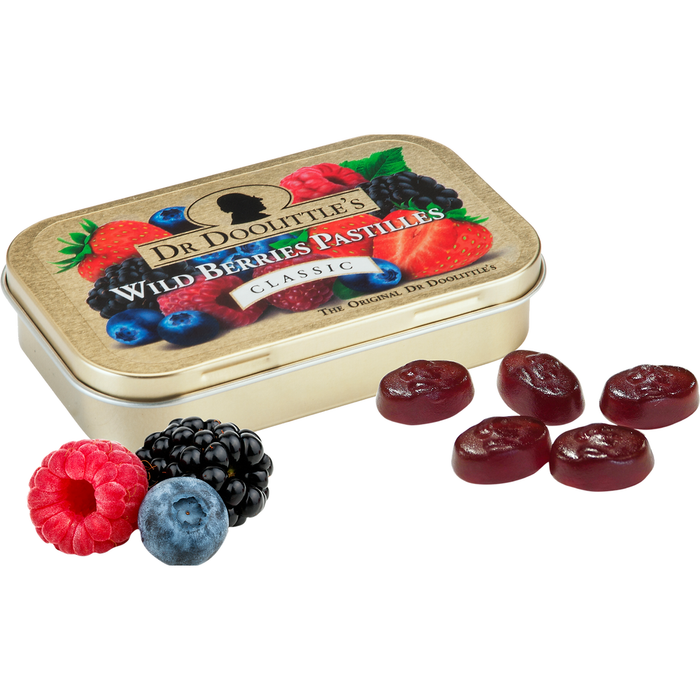 Dr Doolittle's Wild Berries Sugarfree Pastilles - 25 Count 60g by Pasteur Pharmacy