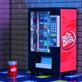 Dr. Block Soda Vending Machine made using LEGO parts by B3 Customs