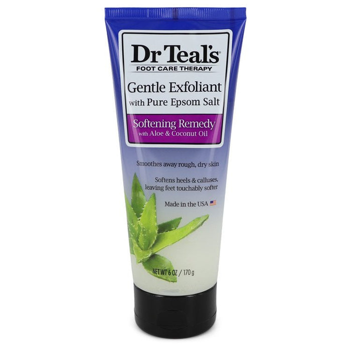 Dr Teal's Gentle Exfoliant With Pure Epson Salt by Dr Teal's Gentle Exfoliant with Pure Epsom Salt Softening Remedy with Aloe & Coconut Oil (Unisex) 6 oz for Women by Avera Group