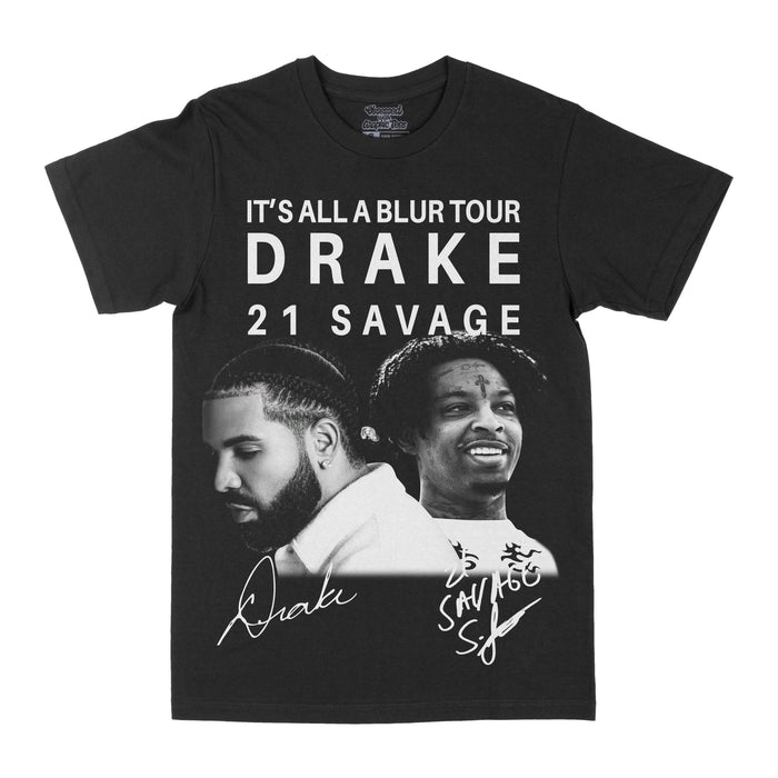Drake/21 Savage It's All A Blur Tour 2 Graphic Tee by Obsessed with graphic tees