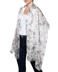Inc International Concepts Floral Reflections Wrap, One Size by Vanessa Jane