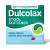 Dulcolax Stool Softener & Stimulant Laxative 100 Tablets