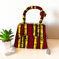 Asma Knot African Print Mini Bag by Duma Mbili LLC