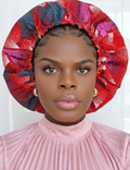 Duma Mbili Large Silk Lined Bonnet by Duma Mbili LLC