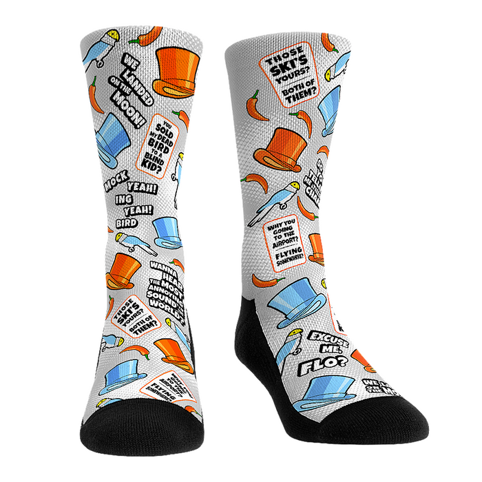 Dumb and Dumber - Quotes All-Over by Rock 'Em Socks