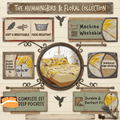 DaDa Bedding Sunshine Yellow Hummingbirds Floral Fitted & Flat Bed Sheets Set (JHW-925) by DaDalogy Bedding Collection