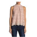 Love, Fire Juniors Sleeveless Lace Top, Size Medium by Vanessa Jane