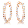 CZ Hoop Earrings