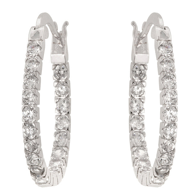 Inside-Out Hoop Earrings by Avera Group