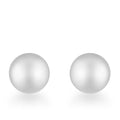 Avera Sphere Stud Earrings in Soft Pink by Avera Group