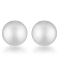 Avera Sphere Stud Earrings in Soft Pink by Avera Group