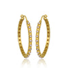 Pearl Hoop Earrings