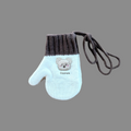 Kids Winter Gloves with String | Warm Toddler Mittens 2-5Y by ozznekshoes