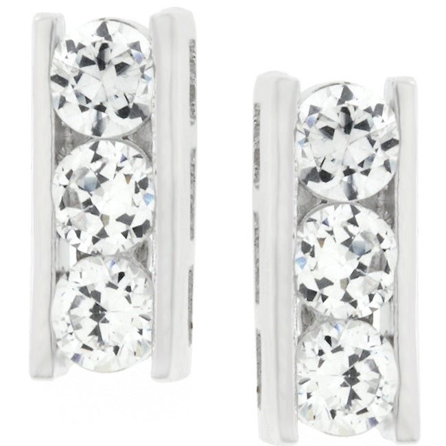 Avera Hematite Pearl Ribbon Bypass Half Pave Ring by Avera Group