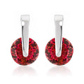 Avera Cubic Zirconia Elegance Earrings in Polished Silver by Avera Group