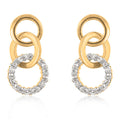 Finish Triplet Hooplet Earrings by Avera Group