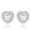 Halo Heart Earrings