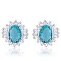 Chrisalee 3.3ct CZ Classic Stud Earrings in Pink by Avera Group