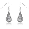 .45 Ct Tear Drop Earrings with CZ