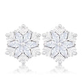 Marquise Snowflake Earrings by Avera Group